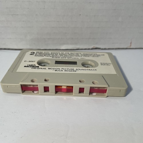 BUCK ROGERS Original Motion Picture Soundtrack Cassette 1979 MCA VTG RARE HTF - Picture 10 of 17