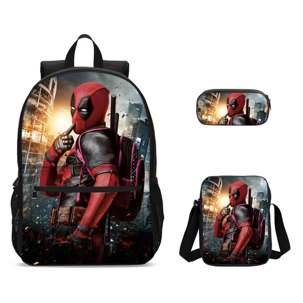 Movie Hero Backpack Set for Boys and Girls