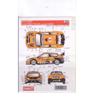 Studio 27 Decals 1 24 Ford Focus Wrc Expert 10 For Simil R From Japan 4190 Ebay