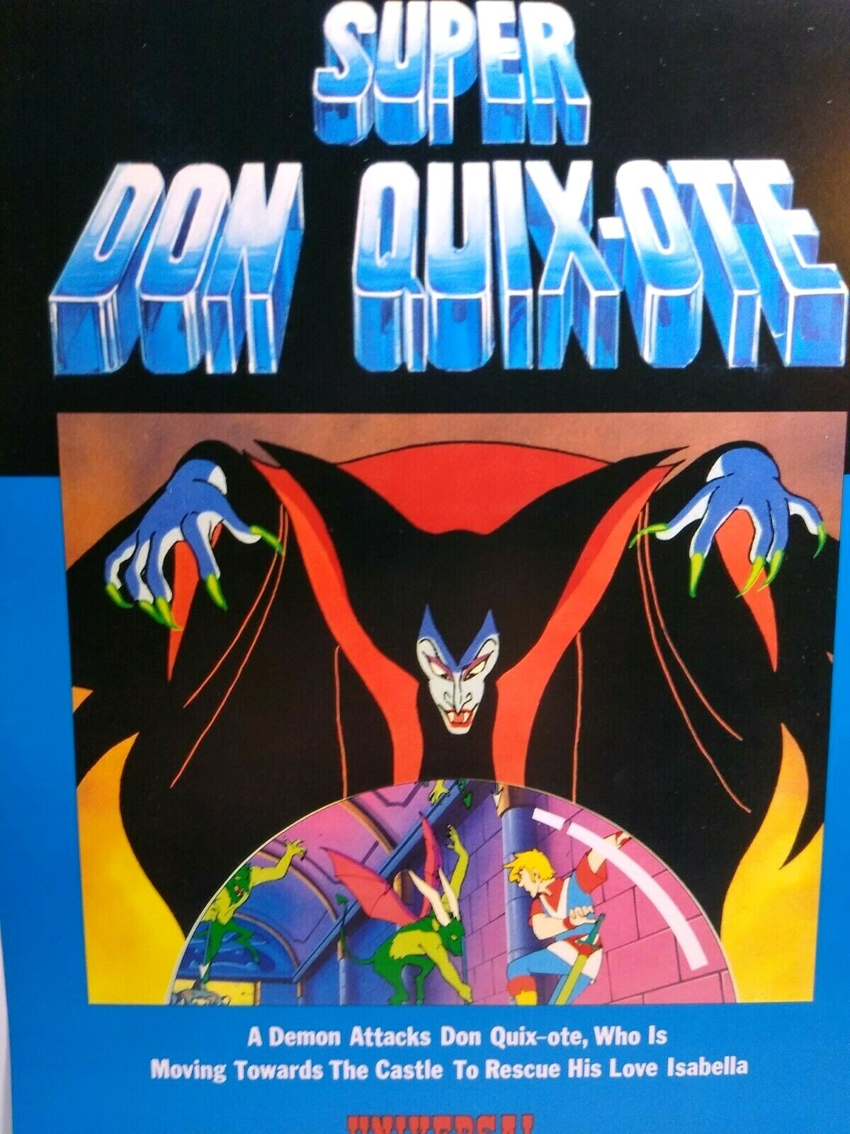 Super Don Quix-ote Arcade Flyer Original 1984 NOS Laser Game Universal  Japan | eBay
