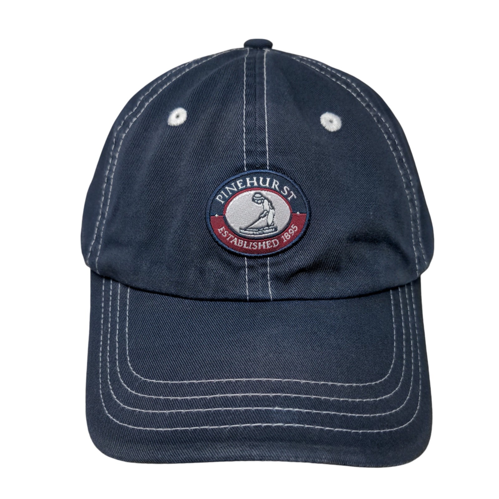 Pinehurst Established 1895 Strapback Hat Blue One… - image 1