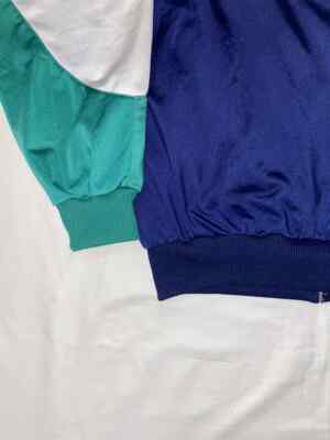 VINTAGE 90`S ADIDAS OLIMP ZIP JACKET BIG LOGO Y2K TECHNO