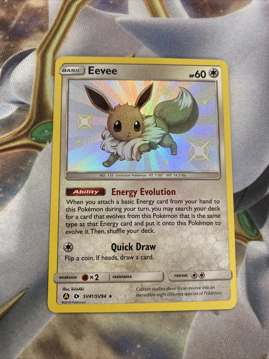 Eevee - Hidden Fates: Shiny Vault - Pokemon