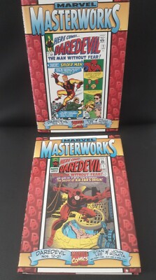 Marvel Masterworks   DAREDEVIL   Vol. 1 & 2 Hardcover   Stan Lee, Romita , Wood