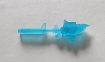 Custom Transformers G1 Devastator Rifle Translucent Light Blue Shattered Glass