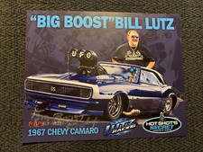 Street Outlaws Big Boost Bill Lutz Signed Promo Card 2022 PRI Autographed