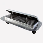 E-Z Open ALP Low Profile Aluminum Two Way Trailer / RV Vent with Trim and Gasket