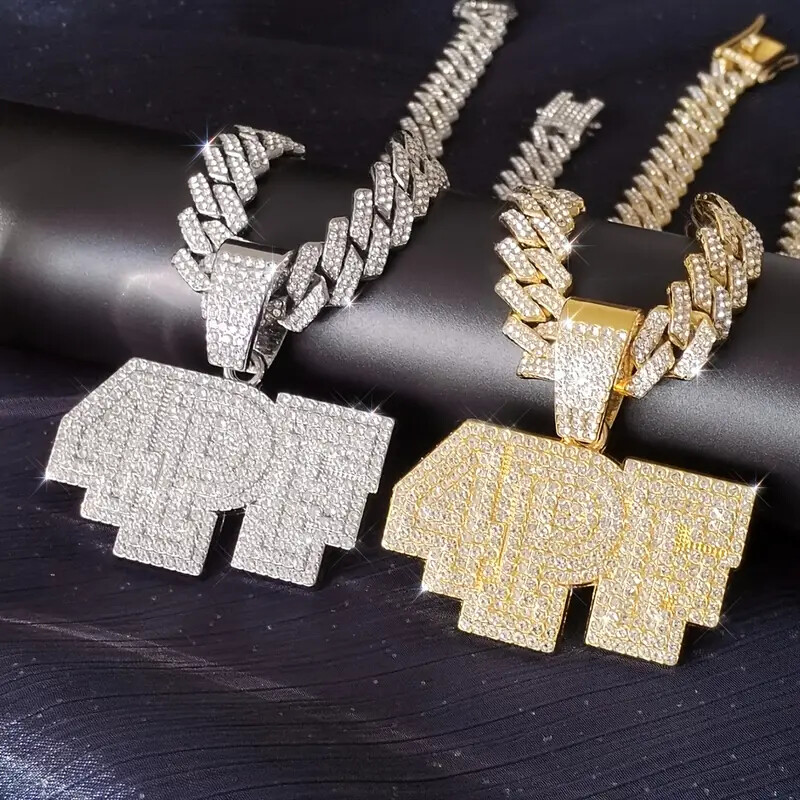 4PF Hip Hop Rapper Pendant 14mm 18