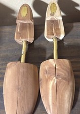 Large Men's Nordstrom Cedar Shoe Trees Stretcher Adjustable Shaper Wood Wooden