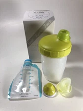 Kiinde Foodii Starter Kit Squeeze Snack Feeding Filling System Gift Pack- New