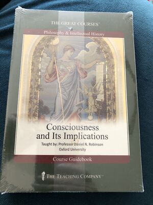 Great Courses Philosophy Consciousness & Its Implications Sealed 6 Disc CD Set