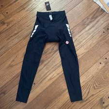 Souke Sports Men's Cycling Legging 4D Padded Road Bike Tights Breathable Black