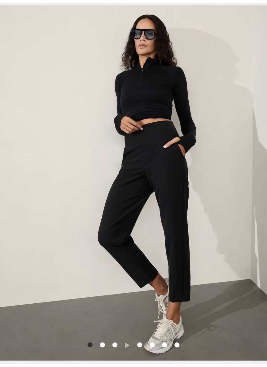 Athleta Endless High Rise Pant Size 16 Black #533636 | eBay