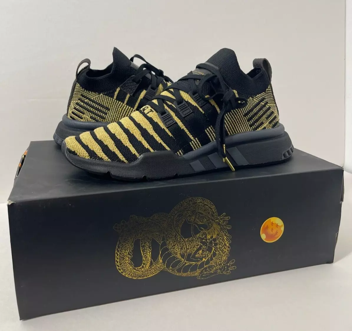 tilstødende cirkulære fotografering Adidas EQT Support ADV Mid Primeknit Dragon Ball Super Shenron DB2933 Men  8.5 US | eBay