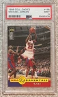 1996 COLL. CHOICE MICHAEL JORDAN  FUNDAMENTALS #195 PSA 9~MINT CARD & SLAB~RARE!