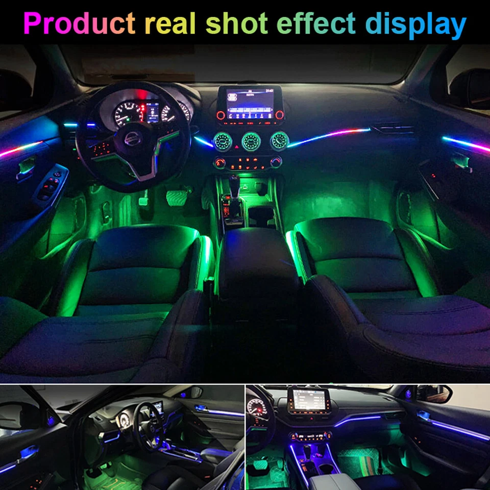 Full LED Bead Symphony Dream Car Interior Ambient Lighting Wireless 18in1 Kit  - Image 4 of 4