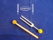 528 Hz MI for DNA Repair Sound  Color Healing Tuning Fork removable Rubber Ball