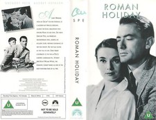 Roman Holiday VHS  VHS Tape  1991 