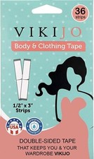 Fearless Tape Double Sided Tape Women Under Garmt for Fashion and Body -50 Count