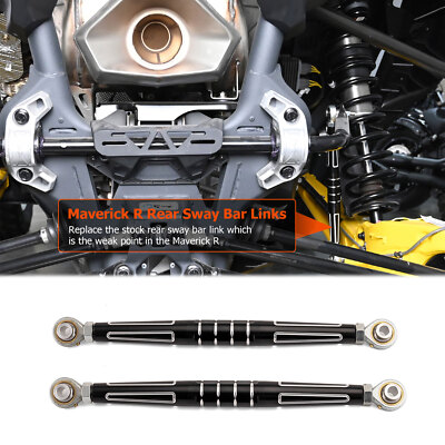 Adjustable Rear Sway Bar Stabilizer Links For Can Am Maverick R/R Max 2024-UP