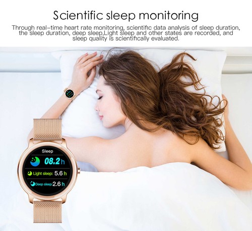 Smart Watch Women Bluetooth Bracelet Sleep Monitor Fitness Pedometer Tracker - 第 5/14 張圖片