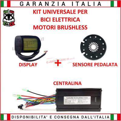Steuergerät Kit + LCD5-Display + nicht zerlegbar Universal 36/48V 25A Brushles Motoren