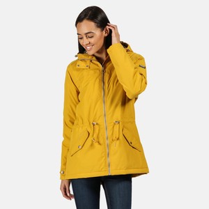 mustard regatta coat