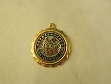 NASA Space Exploration Mission Apollo XVI Commemorative Enamel Pendant Charm