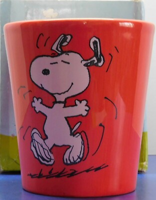 Peanuts Snoopy Westland Ceramic Cup With Box HTF