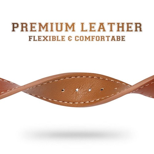 Genuine Leather Strap iWatch Band for Apple Watch Series 8 7 6 5 4 3 SE 40mm 44 - Picture 2 of 17
