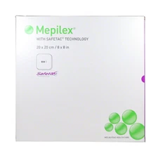 Molnlycke 294499 Mepilex Foam Dressing 8 in. x 8 in. (Box of 5)