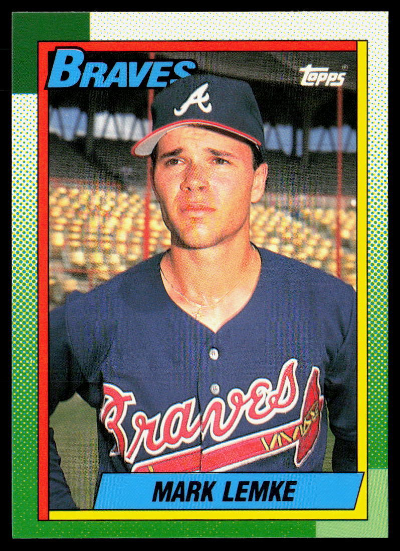Mark Lemke 1990 Topps Tiffany #451