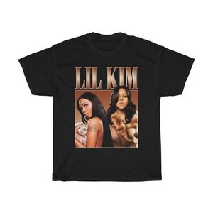 Lil'Kim The Notorious KIM フルグラフィックシャツ Lil'Kim The Notorious KIM フルグラフィックシャツ Lil'Kim The