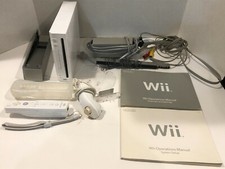 Nintendo Wii Console RVL-001  Cords, Controller, Manual, Preowned, Tested