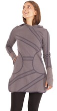 PUREWONDER Kleid mit Kapuze Sweat Hoodie dr39