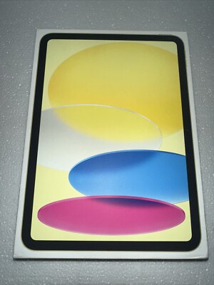 Apple iPad 10th Gen. 256GB, Wi-Fi, 10.9in - Yellow for sale online