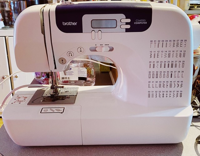 brother cs6000i computerized sewing machine