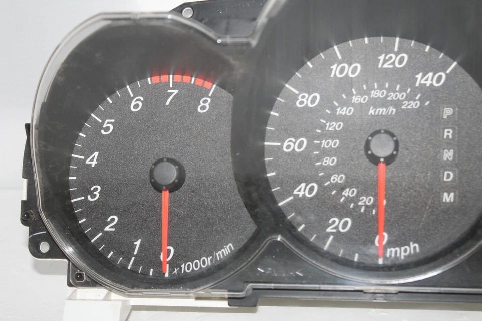 Cuadro de instrumentos velocímetro panel indicadores 04 05 06 Mazda 3 34.618 millas Foto 2 de 4