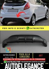 Spoiler posteriore sotto paraurti per FORD FIESTA 7 MK7 ABS Plastica "ST Line"