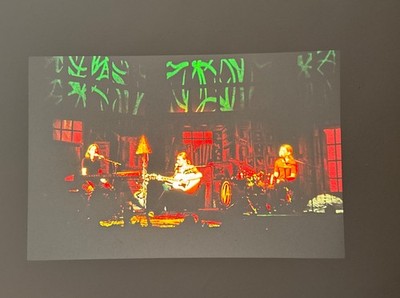 Hanson Live IN Paris Foto Transparenz Original 35mm Positive Slide Circa 1998