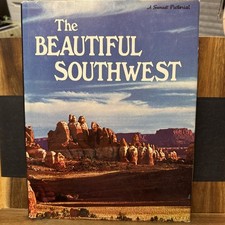 The Beautiful Southwest Sunset Pictorial Paul C Johnson 1972 HC DJ Photography