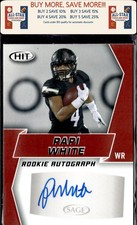 2019 SAGE HIT #A92 Papi White Autographs Red Auto Ohio Bobcats