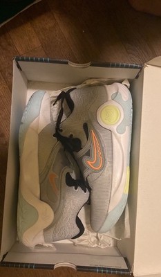 Nike KD Trey 5 X Wolf Grey Barely Volt Basketball Sneakers Mesh Gray