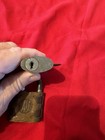 Vintage large Old Brass Yale Padlock With Key — photo 3