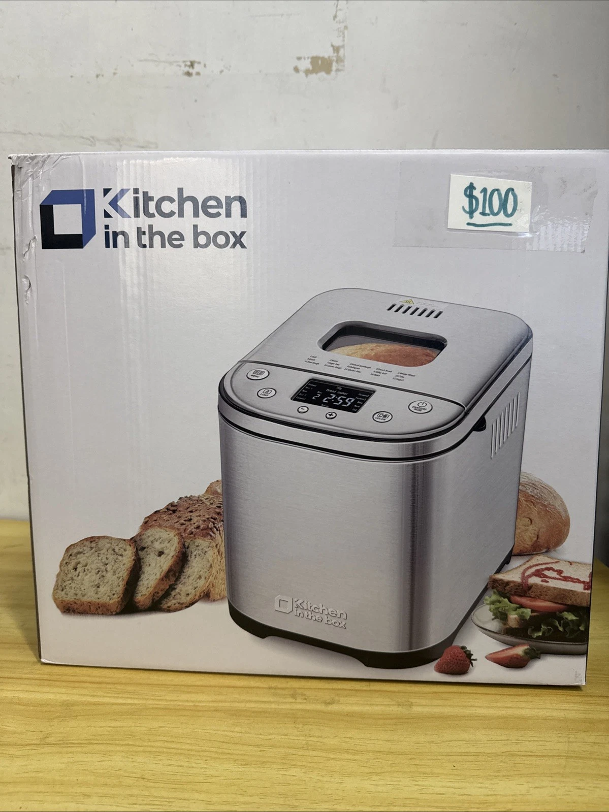 kitchen in the box bread maker machine