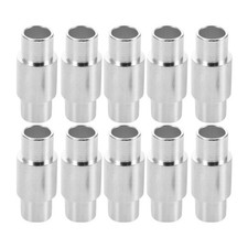 10 Pcs Aluminum Spacers Skates Skateboard Bearing for Roller Bearings