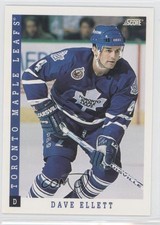 1993-94 Score American Dave Ellett #119 1s7