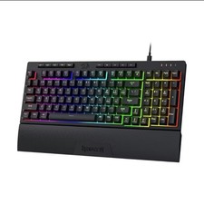 Redragon K515 Shiva RGB Membrane Gaming Tastatur, 98 Tasten Mechanisches Gefühl 