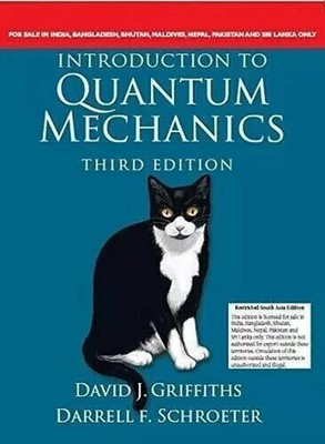 NEW: Introduction to Quantum Mechanics by Griffiths 3rd INTL ED  9781108791106