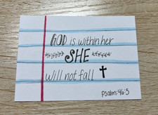 ACEO originale, nota astratta, citazione ACEO, mini dipinto artistico